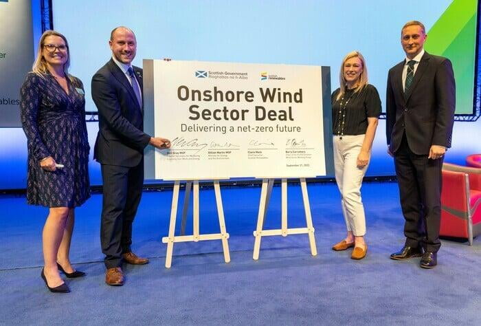 Onshore Wind Sector deal will speed up Scotlands NET-ZERO ambitions